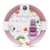 Core Kitchen 12 Piece Mixing Bowl Set With Lids - Pink Perspective: top