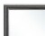 Lorana 38 In. X 38 In. Modern Square Framed Dresser Mirror Perspective: top