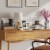 Comerford 3 Piece Galvanized Finish Metal and Rustic Wood Organizer Set For Desktop, Count Perspective: top
