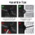 Costway DIY 12 Cube Portable Closet Storage Organizer Clothes Wardrobe Cabinet W/Doors Perspective: top