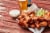 Sanderson Farms Fresh Chicken Wings Drumsticks Perspective: top