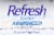 Refresh Optive® Advanced Preservative Free Triple-Action Relief Lubricant Eye Drops Perspective: top