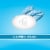 Nicorette Coated Nicotine Ice Mint Flavor Lozenges Perspective: top
