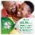 Polident Three Minute Triple Mint Antibacterial Denture Cleanser Effervescent Tablets Perspective: top