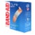 BAND-AID Brand Tru-Stay Plastic Strips Adhesive Bandages Perspective: top