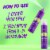 Aussie Instant Volume Hair Spray Perspective: top