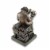 Smart Chimpanzee Scholar Trinket Box Stash Box Perspective: top