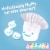 Jet-Puffed Fruity-Fun Orange Strawberry Lemon & Lime Mini Marshmallows Perspective: top