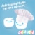 Jet-Puffed Jumbo Extra Large Marshmallows Perspective: top
