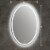 Lighting SPECULO Back Lit LED Mirror 24 Wide 4000K Warm White Perspective: top