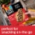 KIND KIDS 100% Whole Grains Gluten Free Chewy Chocolate Chip Granola Snack Bars Perspective: top