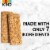 KIND Simple Crunch 100% Whole Grain Gluten Free Oats & Honey Healthy Snack Bars Perspective: top