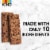 KIND Simple Crunch 100% Whole Grain Oats Gluten Free Dark Chocolate & Oats Healthy Snack Bars Perspective: top
