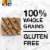 KIND Healthy Grains Milk Chocolate Chunk Snack Bars Perspective: top