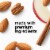 KIND ZEROg Added Sugar Apple Cinnamon Nut Granola Perspective: top