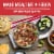 Frontera® Carne Asada Bowl Frozen Meal Perspective: top