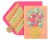 Papyrus Mother's Day Card (Floral Pineapple) Perspective: top