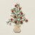 Papyrus Christmas Card (Christmas Tree with Pom Poms) Perspective: top