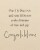 American Greetings Baby Baptism Card (Piece of Heaven) Perspective: top