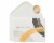 Papyrus #56 Blank Father's Day Card for Father (Modern Paint Strokes) Perspective: top