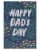 American Greetings #59 Father's Day Card (Kick Back) Perspective: top