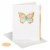 Papyrus Thinking Of You Card #56, Butterfly Perspective: top