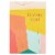 American Greetings Thank You Card - Geometric (#53) Perspective: top