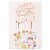 American Greetings Birthday Card for Daughter - Floral Cake (#31) Perspective: top