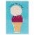American Greetings Birthday Card - Here's The Scoop (#25) Perspective: top