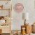 New View Scallop Edge Letter Board Wall Hanging Perspective: top