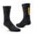 Ariat Work Black Premium Ringspun Cotton Crew Socks - Extra Large Perspective: top