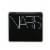 NARS Hardwired Eyeshadow  Pointe Noire 1.1g/0.04oz Perspective: top