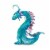 Ocean Dragon Toy Perspective: top