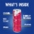 Red Bull Pear Cinnamon Winter Edition Energy Drink Can Perspective: top