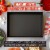 Chef Pomodoro Detroit Style Pizza Pan, 14x10", Non-Stick Aluminum, Pre-Seasoned Bakeware Perspective: top