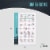 FitMate Dumbbell Workout Exercise Poster - (16.5 x 25 Inch) Perspective: top