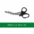 McKesson Medicut Stainless Steel Medical Grade Trauma Shears 5.5 L 1 Ct 321BKMM Perspective: top
