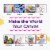 Pintar Oil Based Paint Markers - 24 Pack with 20 (5 mm Tips) & 4 (1 mm Tips) Perspective: top