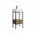 Design Element Group Cassidy 16  Single Sink Vanity in Natural Perspective: top