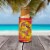 Carolines Treasures 8378MUK Bright Shrimp on Red Ultra Hugger for slim cans Perspective: top