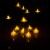 24pcs LED Tea Lights Timer Flameless Flickering Candles Amber Yellow Décor Perspective: top