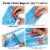 AGPTEK 12  A4 Paper Trimmer Cutter Picture Cutting Label Design Photos Blue Perspective: top