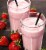 Strawberry Sugar Free Yogurt Powder, Probiotic Soft Serve Ice Cream Mix Perspective: top