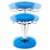 Kore Adjustable Wobble Chair 16.5"--21.5" - Primary Blue Perspective: top