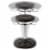 Kore Adjustable Wobble Chair 16.5"--21.5" - Black Perspective: top