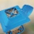 Stokes Select Belle Fleur Plastic 6.3 Lb. Capacity Square Hopper Bird Feeder Perspective: top