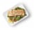 Wild Side Ginger Miso Salmon with Togarishi Spiced Brown Rice Perspective: top