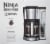 Ninja 12-Cups Automatic Drip Coffee Maker Silver Perspective: top