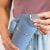 Ninja Thirsti Water Bottle - Blue Perspective: top