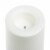 Sterno Home™ Outdoor LED Resin Pillar Candle - White Perspective: top